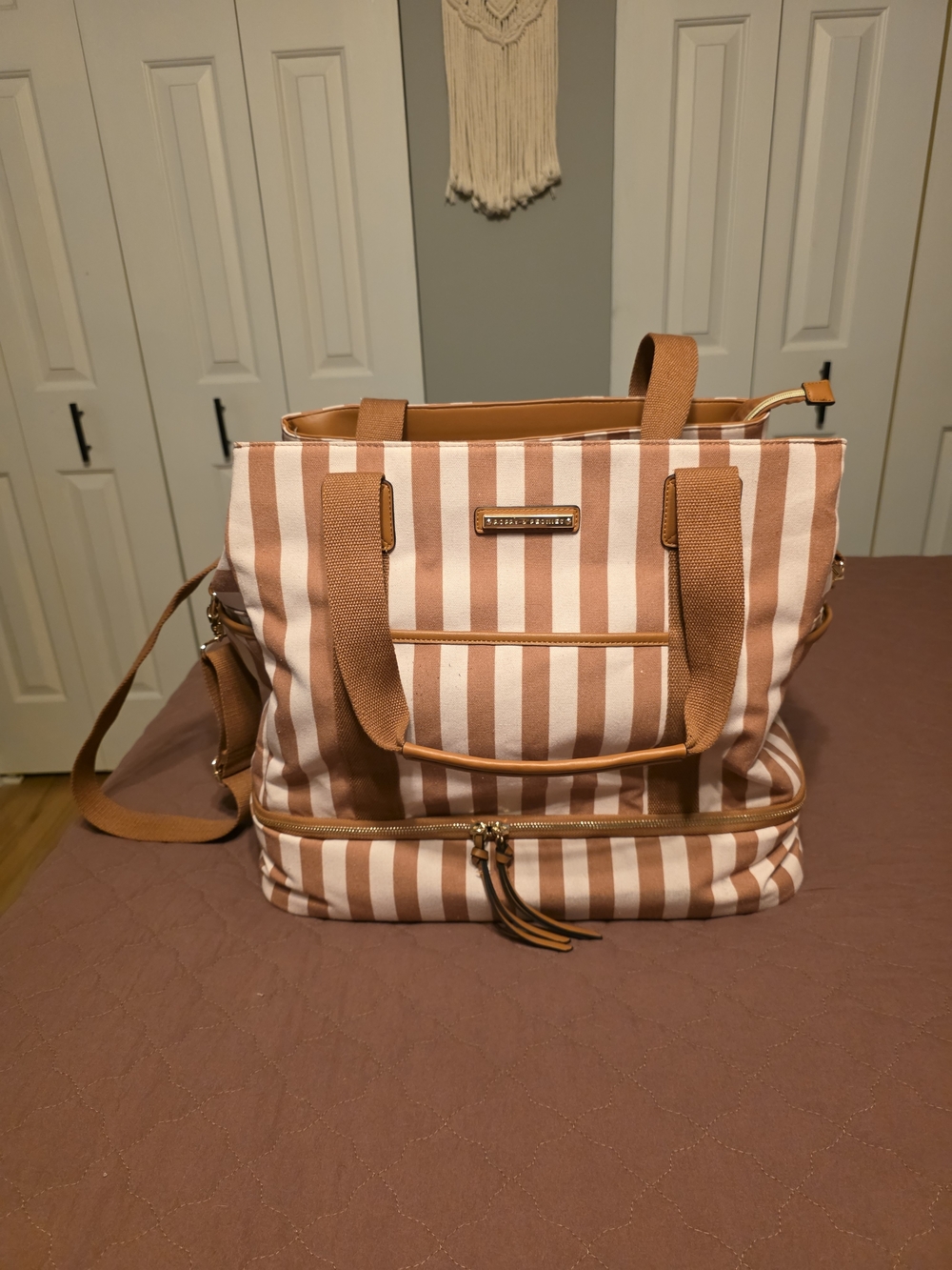 Poppies And Peonies Voyager Bag